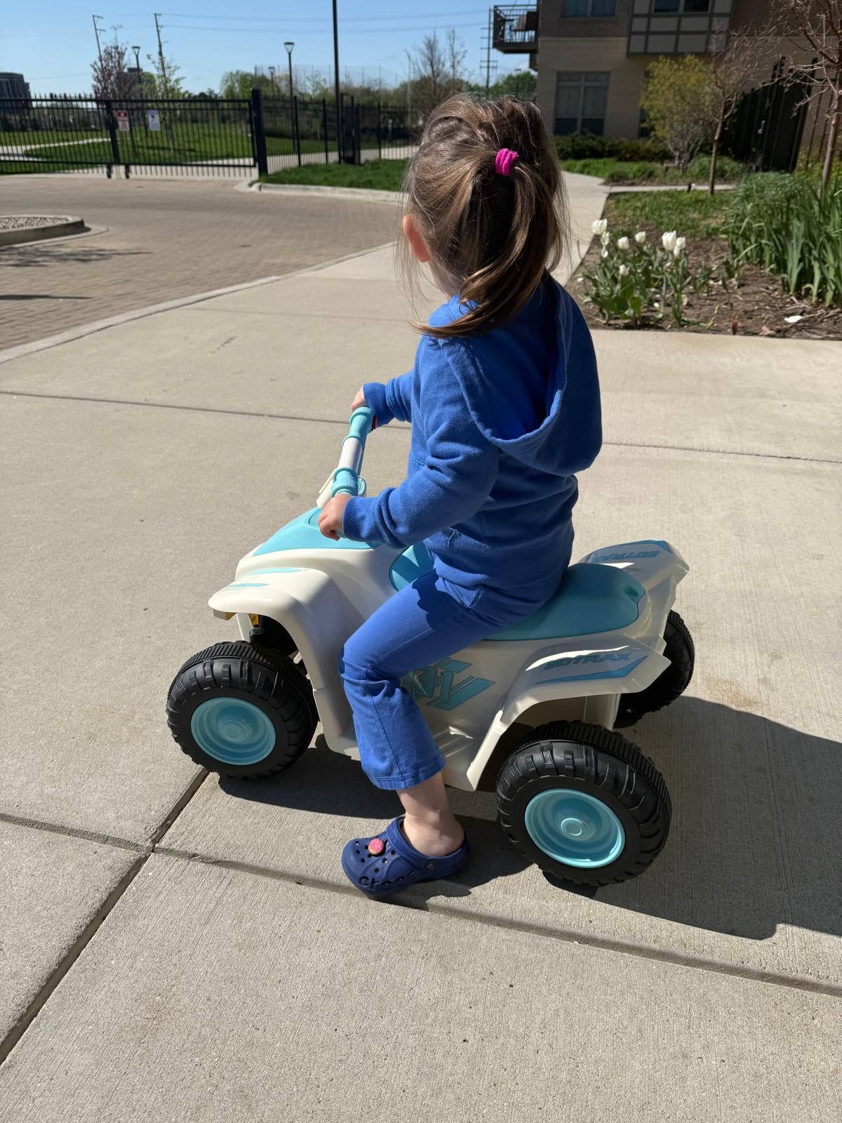 Gotrax RT1 Ride on Toys for Toddlers 1.5-4, Safe 12V Lead-acid Battery up to 80 Minutes, Forward/Reverse 2 Gears, Max 1.5MPH Speed & 8
