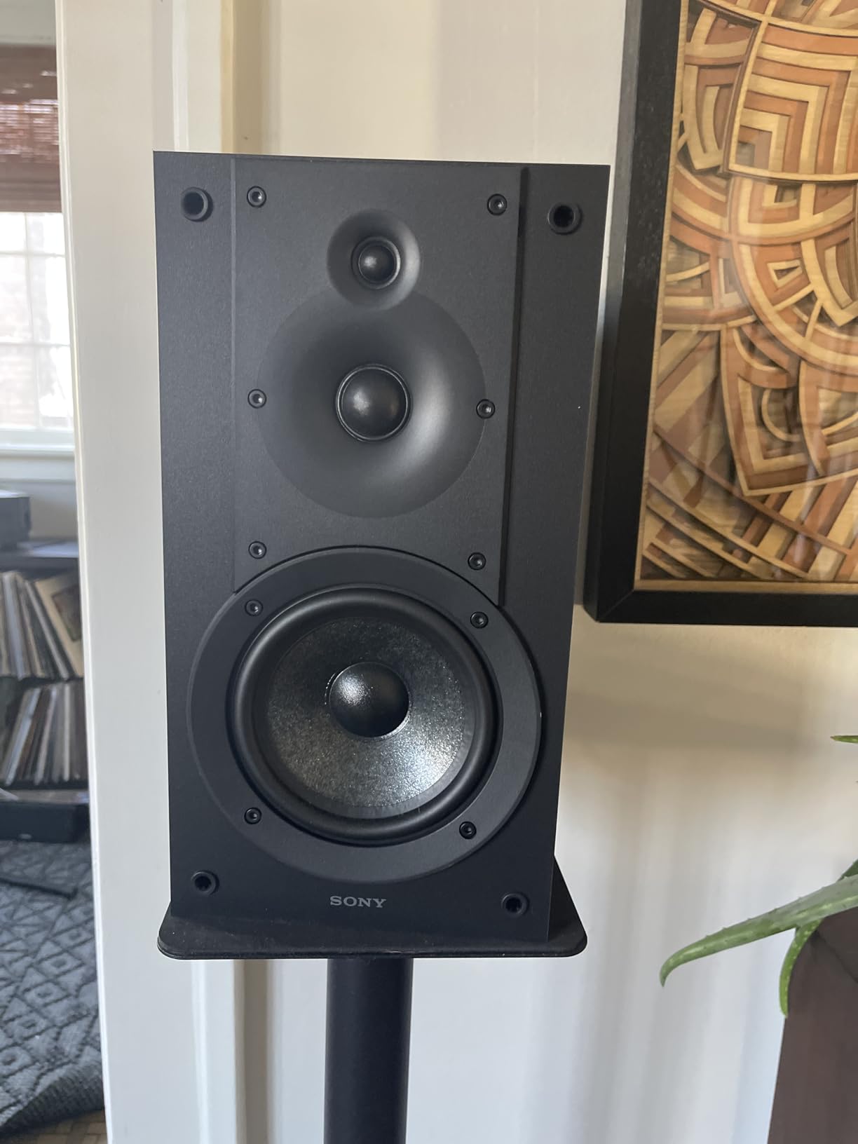 Sony CS Speakers, SS-CS5M2 3-Way 3-Driver Hi-res Bookshelf Speakers (Pair), Black customer photo 1