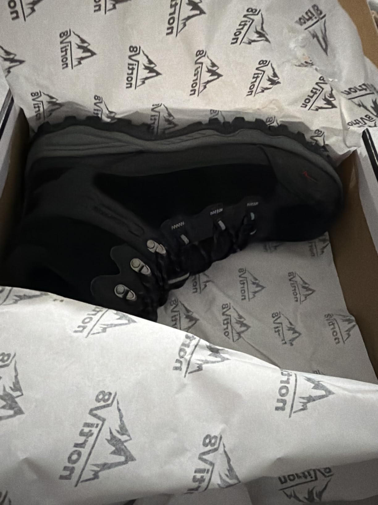 NORTIV 8 Waterproof Steel Toe Boots for Men Slip Resistant Safety Industrial Boots Paladin-Steel customer photo 2