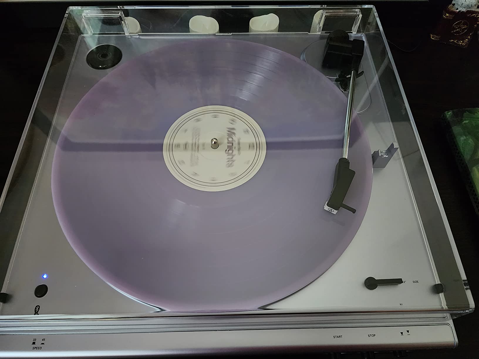 Audio-Technica at-LPGO-BT Fully Automatic Wireless Belt-Drive Turntable (Gun-Metal/Black) customer photo 2