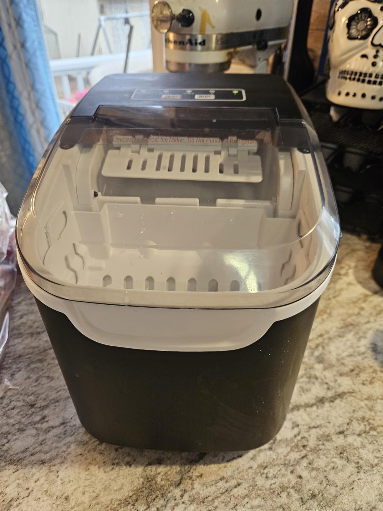 Antarctic Star Nugget Ice Maker Countertop - 44LB/Day, Self-Cleaning Portable Ice Machine with LED Display, 10-15 Minute Fast Ice Making for Home/Office/Bar customer photo 1