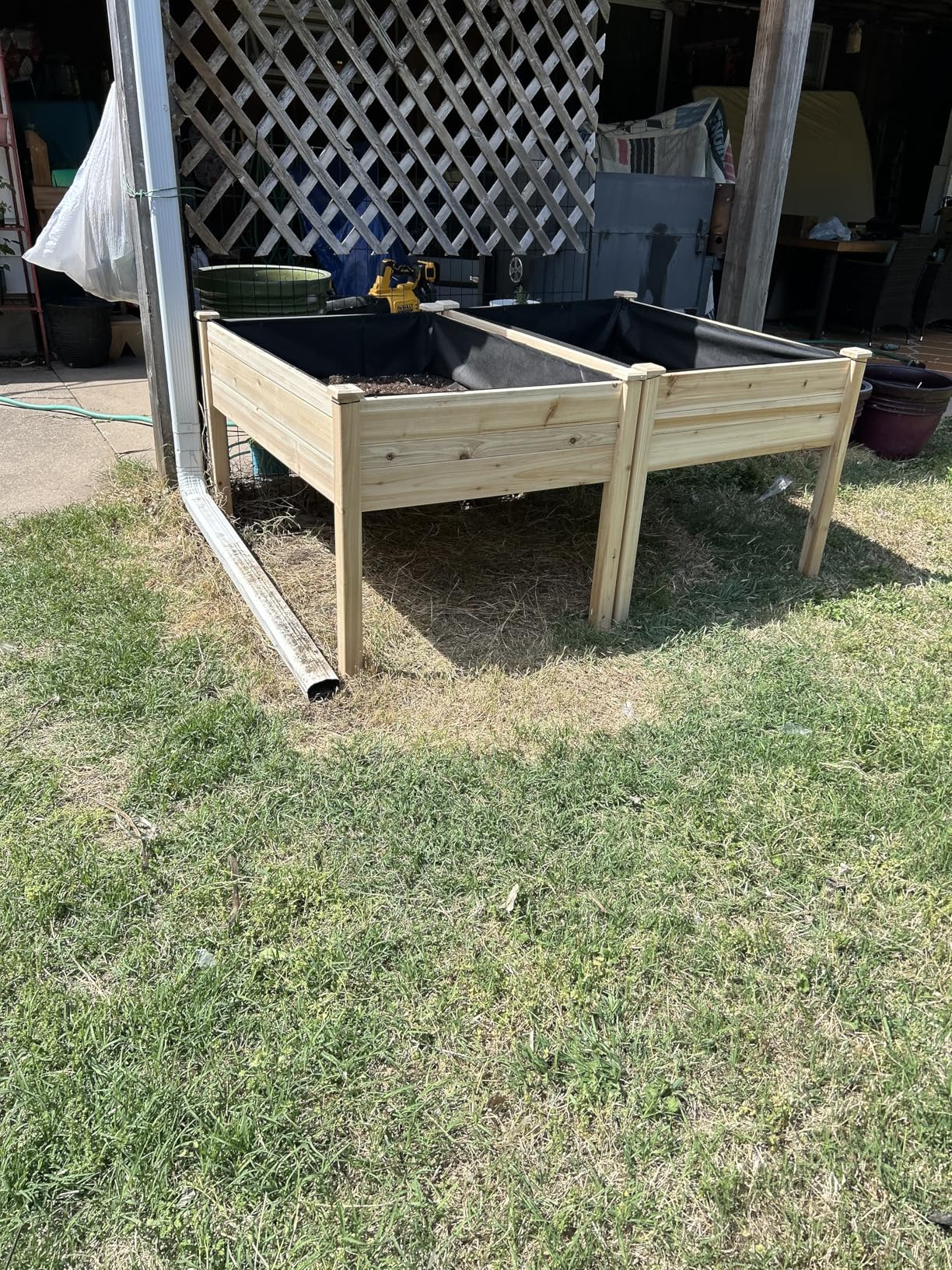 Backyard Expressions Wooden Raised Garden Bed | 48