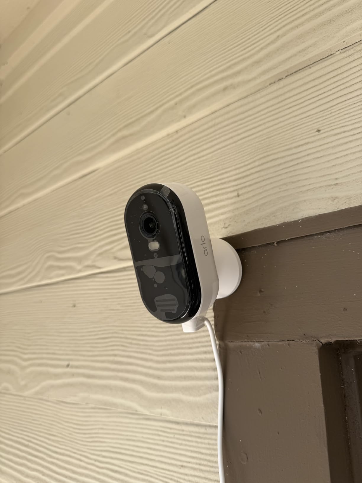 Arlo Security Camera Outdoor Wired 2-Pack - Arlo Essential 2K Surveillance Camera with Person Detection, Package Alert, Color Night Vision, 2-Way Audio, Weather Resistant, Motion Detection customer photo 1