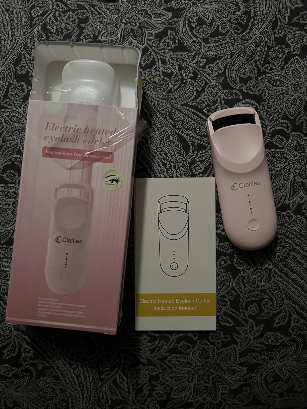 Heated Eyelash Curler - 10s Heat, 3s Curl, Mini Burn-Proof Design with Heat Sensitive Silicone Pad, 24H Hold to Style Natural Eyelashes Dual-Temp Control & Type-C Recharge customer photo 2