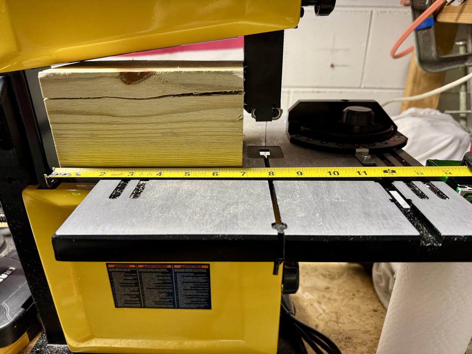 Woodskil 10 Inch Dual Speed Band Saw with Stand, 4.3A 2360/3000 FPM Benchtop Bandsaw with Quick Tension System and Quick Tool-Free Doors for Hard and Soft Woodworking, DIY customer photo 1
