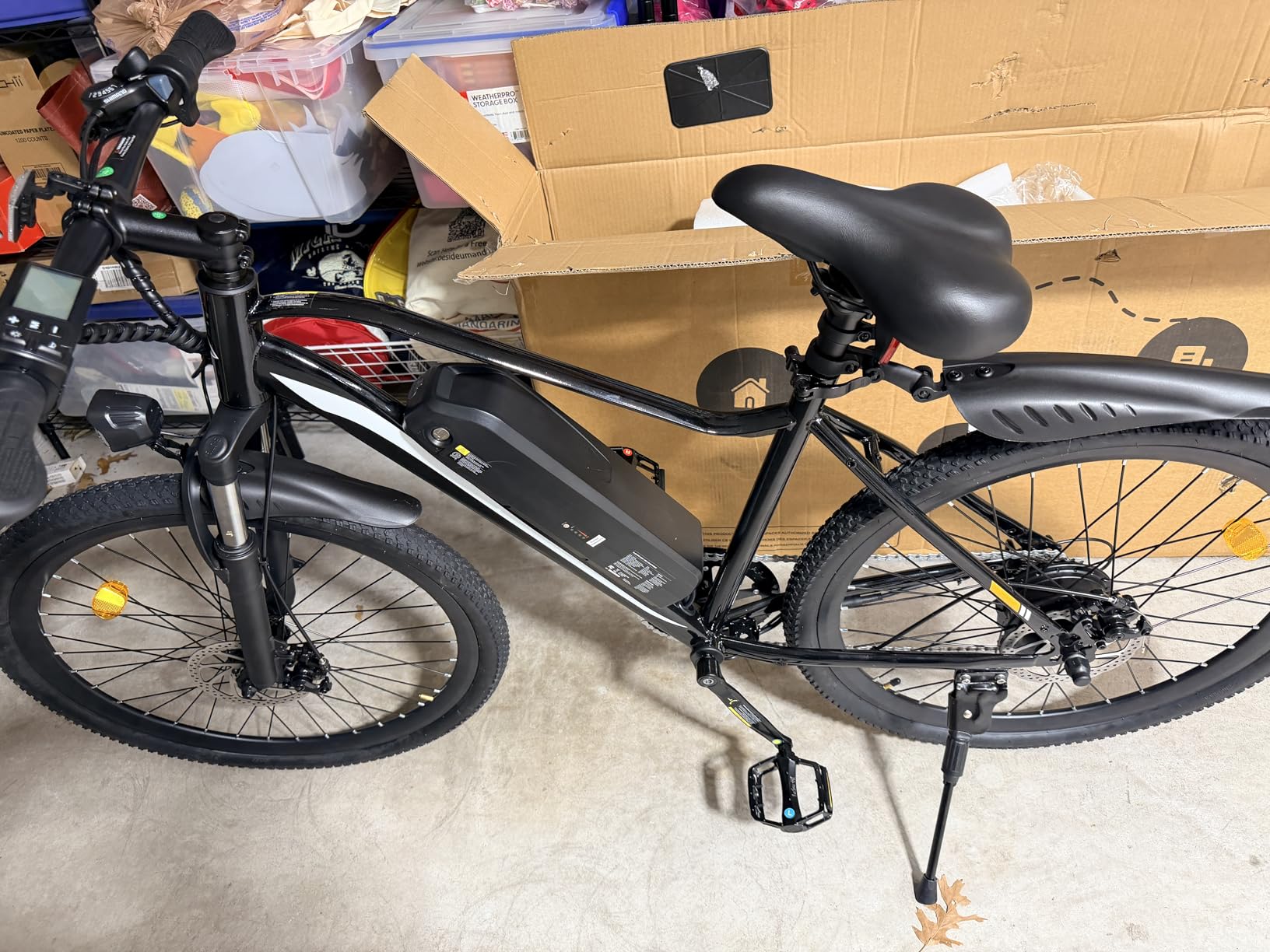 Electric Bike - Electric Bike for Adults, 1500w/1000W/750W Peak Motor, Up to 55 Miles, 20MPH EBike, 26'' Tires Lightweight E Bike for Commuting Mountain Road Sand customer photo 1
