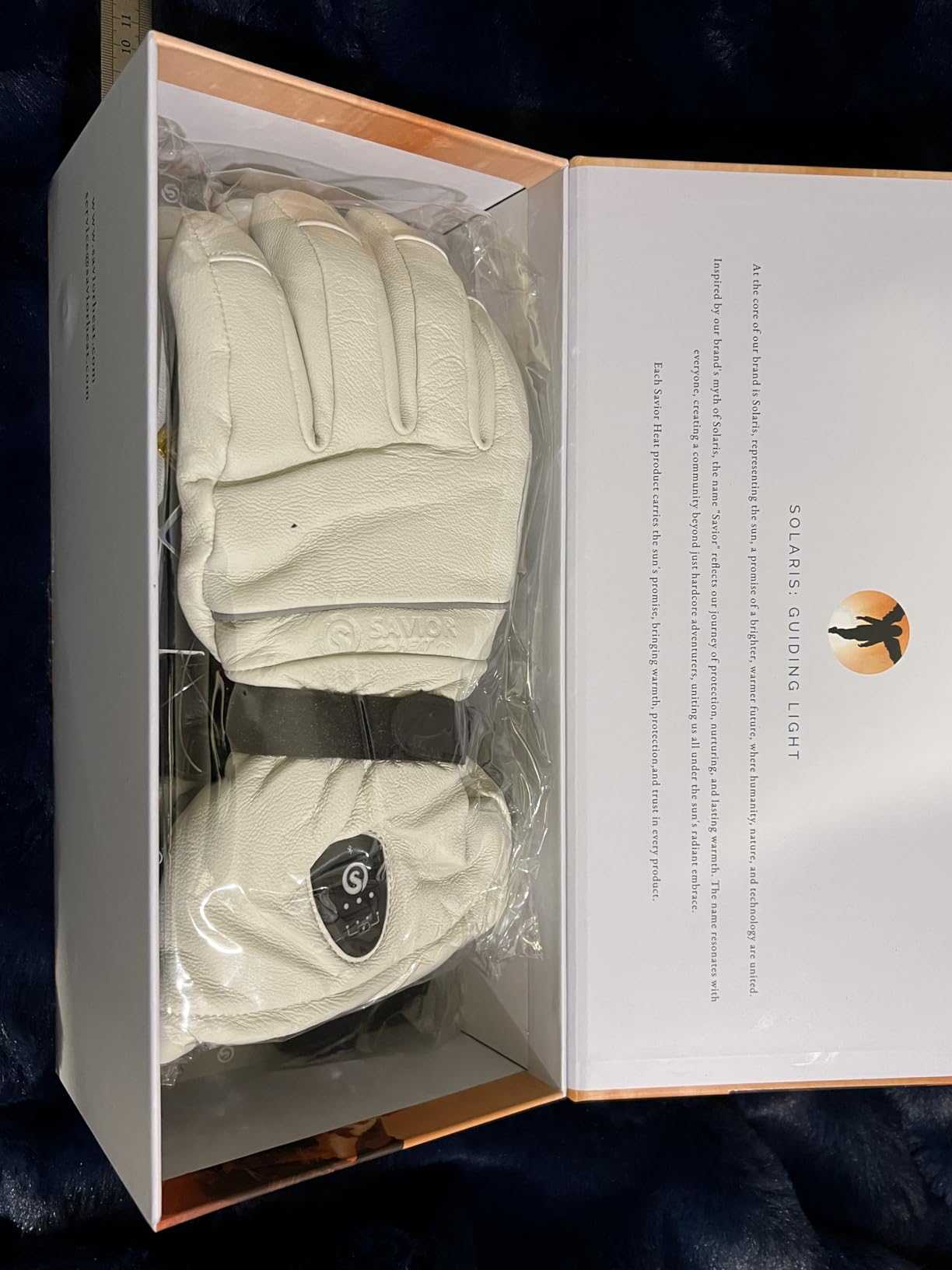 SAVIOR HEAT Heated Gloves for Men Women, EH 8 Pro Electric Leather Ski Gloves for Extreme Cold -5F, Aero-Grade Aerogel 3M Insulation, 3000mAh Rechargeable Battery Waterproof for Skiers customer photo 2