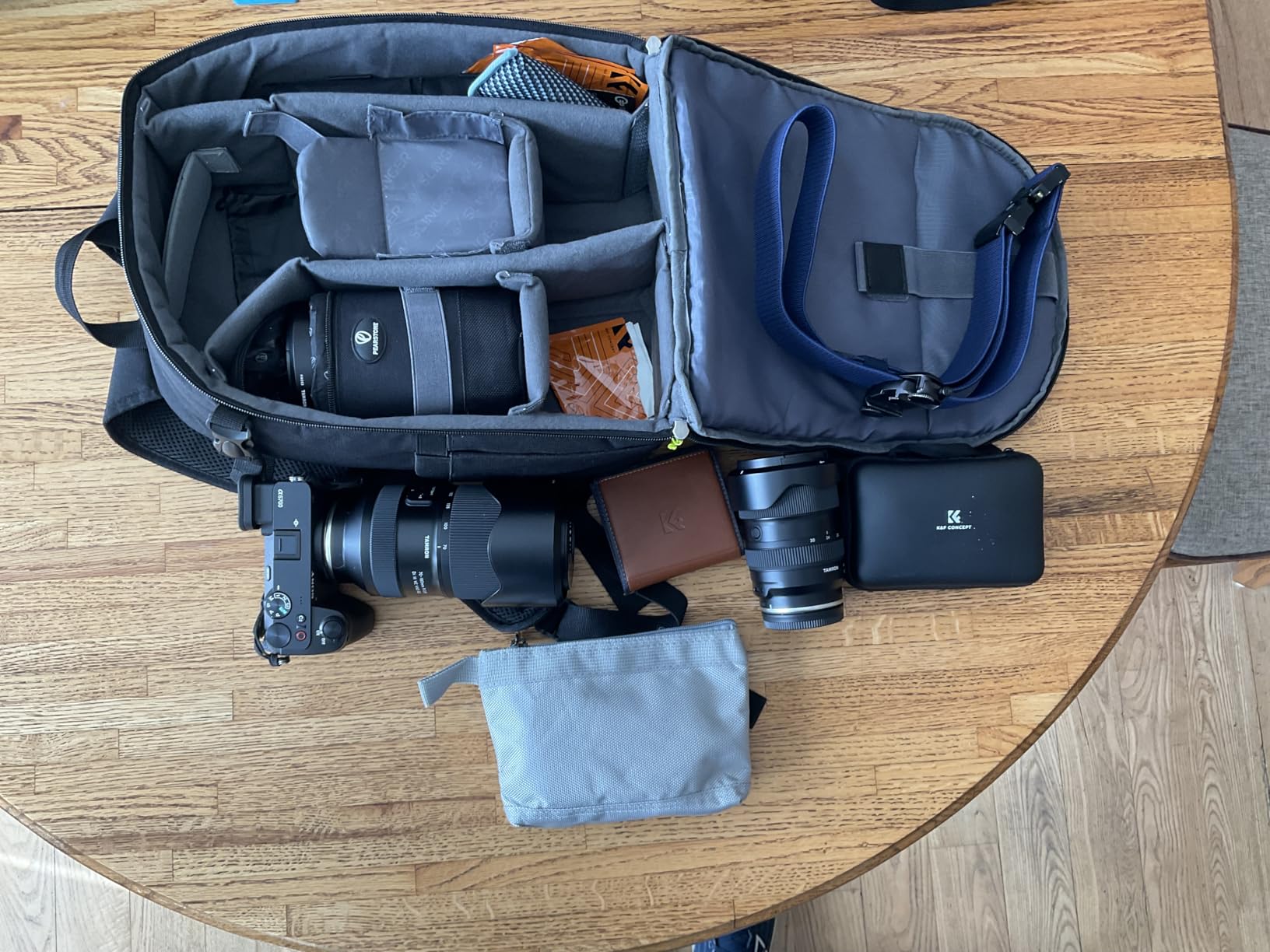 K&F CONCEPT Camera Bag Backpack, Professional DSLR/SLR/Mirrorless Camera Backpack, Photography Camera Case with Tripod Holder & Rain Cover Compatible with Canon/Sony/Nikon/FUJIFILM customer photo 1