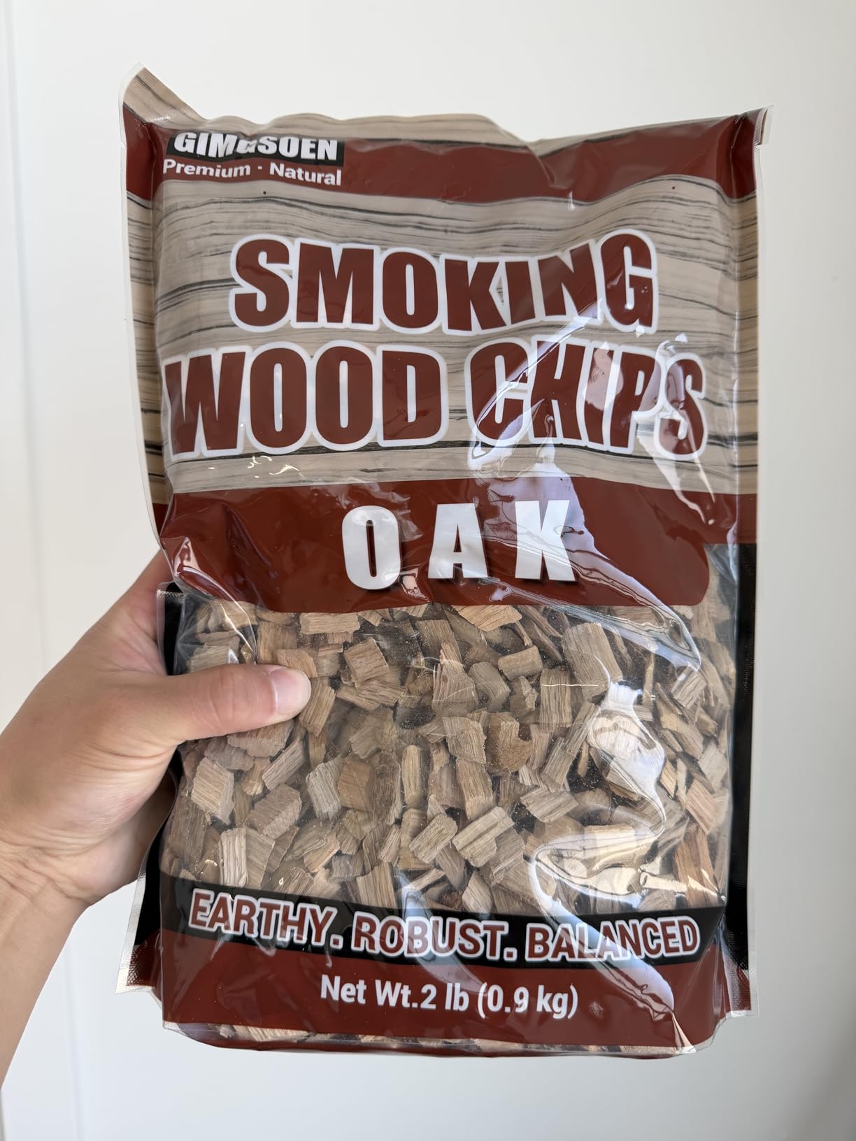 Smoking Wood Chips Variety Pack, 3 Flavors (Oak, Hickory, Apple), 2 lbs x 3 - All-Natural BBQ Smoking Chips for Smoker Box, Electric Smokers, Pellet & Charcoal Grills customer photo 2