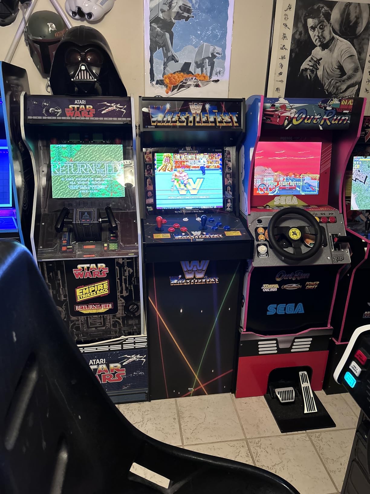 Arcade Classics Atari Star Wars Ultra Series Free Standing Electronic Game with 17