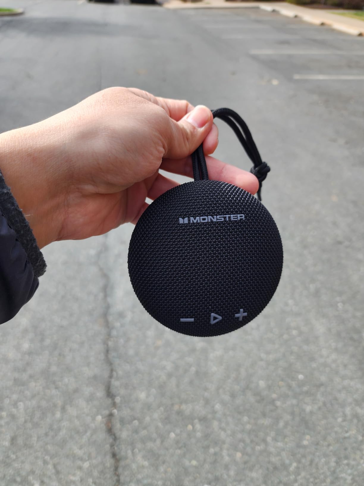 Monster Bluetooth Speaker, IPX8 Shower Speaker Waterproof, Bluetooth 5.4 with Loud HD Sound and Robust Bass, Extra Long Playtime Punchy, Portable Wireless Outdoor Speakers customer photo 1