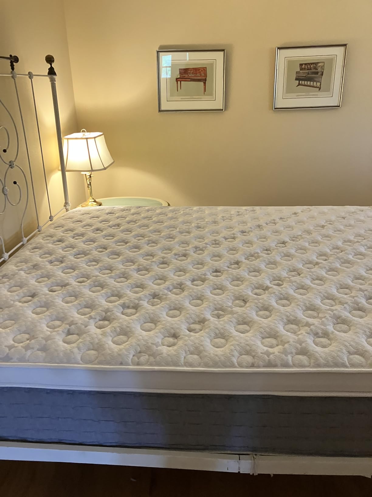 Sleepmax Queen Mattress 14 Inch - Hotel-Collection Hybrid Mattress Pain Relief - Extra Lumbar & Hip Support - Cooling Gel Bed in a Box Spine Alignment - CertiPUR-US, Fiberglass-Free, 365-Night Trial customer photo 1