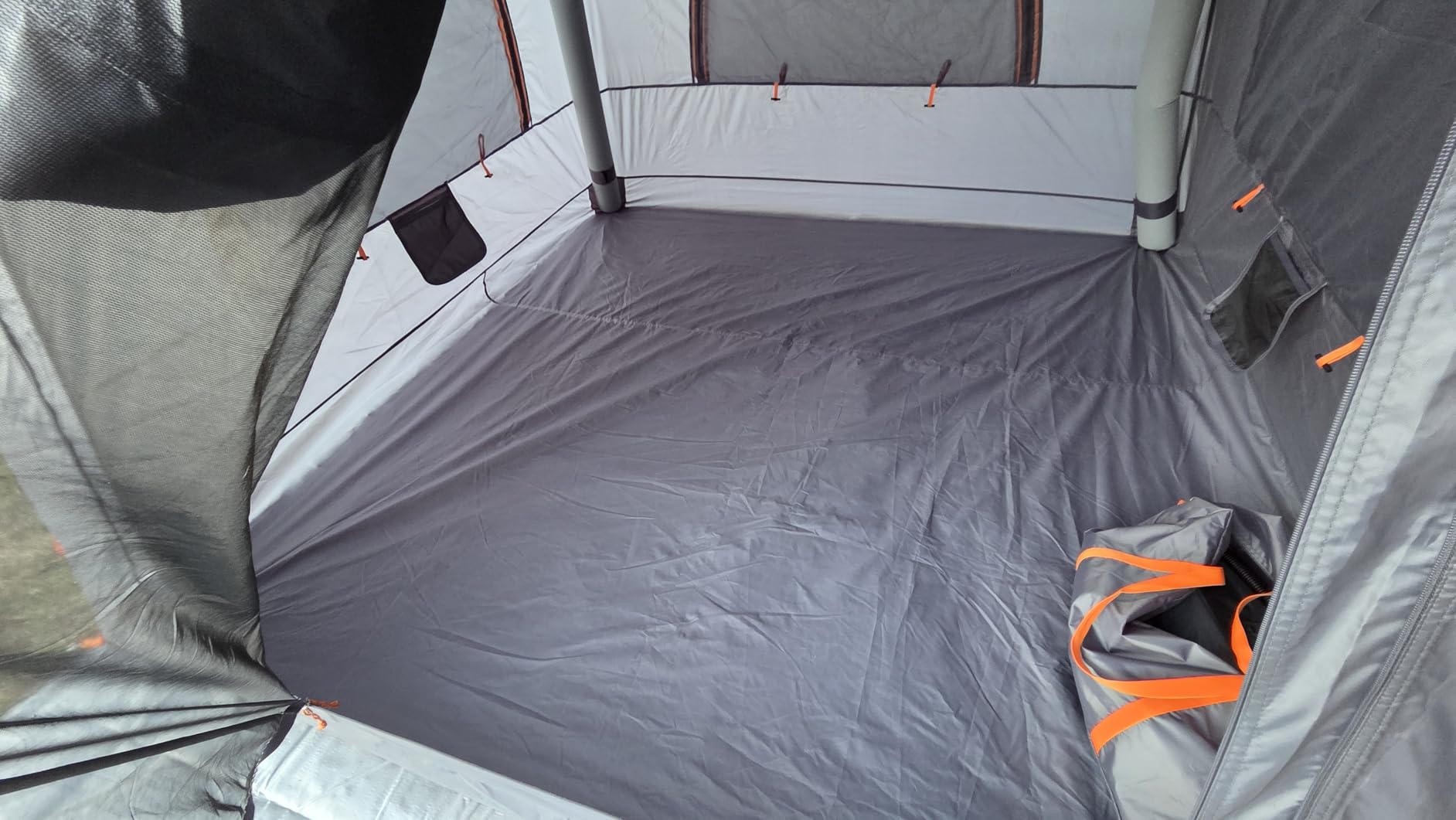 Inflatable Tents for Camping,Easy Blow Up Tent with Hand Pump,4 Seasons Waterproof Air Inflatable Camping Tent House for Family Weekend Camping customer photo 1