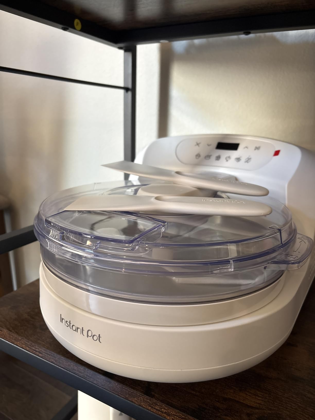Instant Pot InstantChill Ice Cream Maker with Built-In Compressor, No Pre-Freezing, Real Ice Cream in Minutes, Gelato, Sorbet, Rolled, Non-Dairy, Mix-Ins, Easy Clean Up, Quiet, Makes Up to 2 Pints customer photo 1