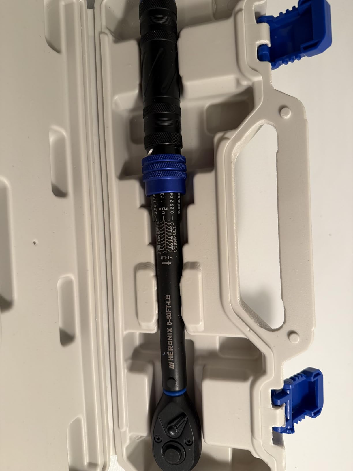1/2 Inch Drive Click Torque Wrench, 10-180 Ft.Lb/13.6-244.0 Nm ±3% Accuracy, 72-Tooth Dual-Direction Ratchet, Adjustable Newton Meter Torque Wrenches for Motorcycle,Car & Bicycle Repair customer photo 1