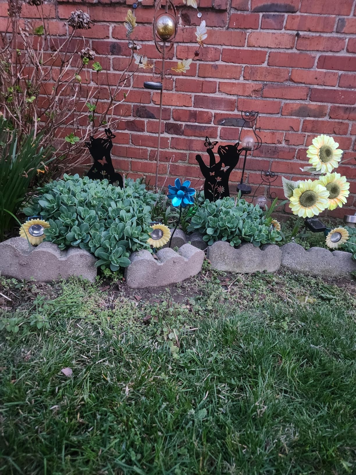 Easter Decorations Outdoor, 3 Pack Metal Egg Yard Stake Signs for Outside, Cute Easter Happy Eggs Decorations Outdoor for Lawn, Garden Stakes for Spring customer photo 1