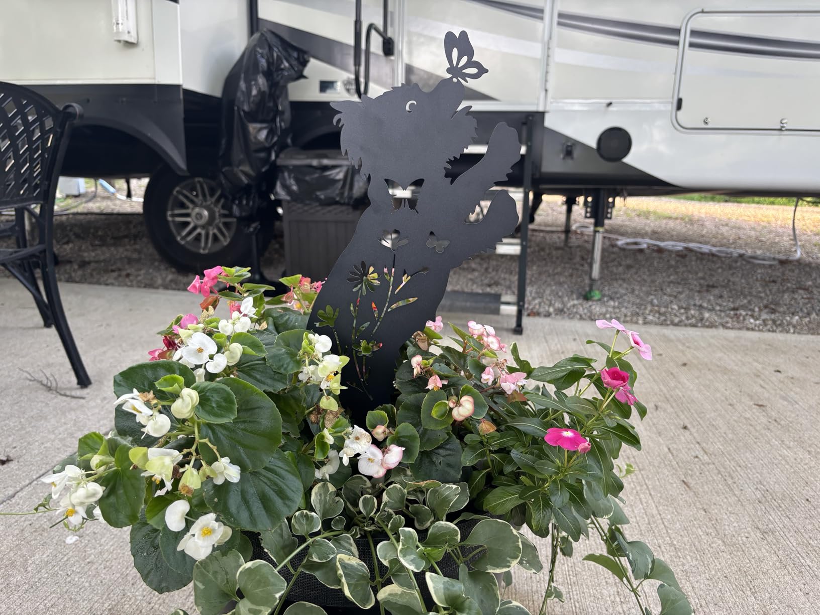 Easter Decorations Outdoor, 3 Pack Metal Egg Yard Stake Signs for Outside, Cute Easter Happy Eggs Decorations Outdoor for Lawn, Garden Stakes for Spring customer photo 2