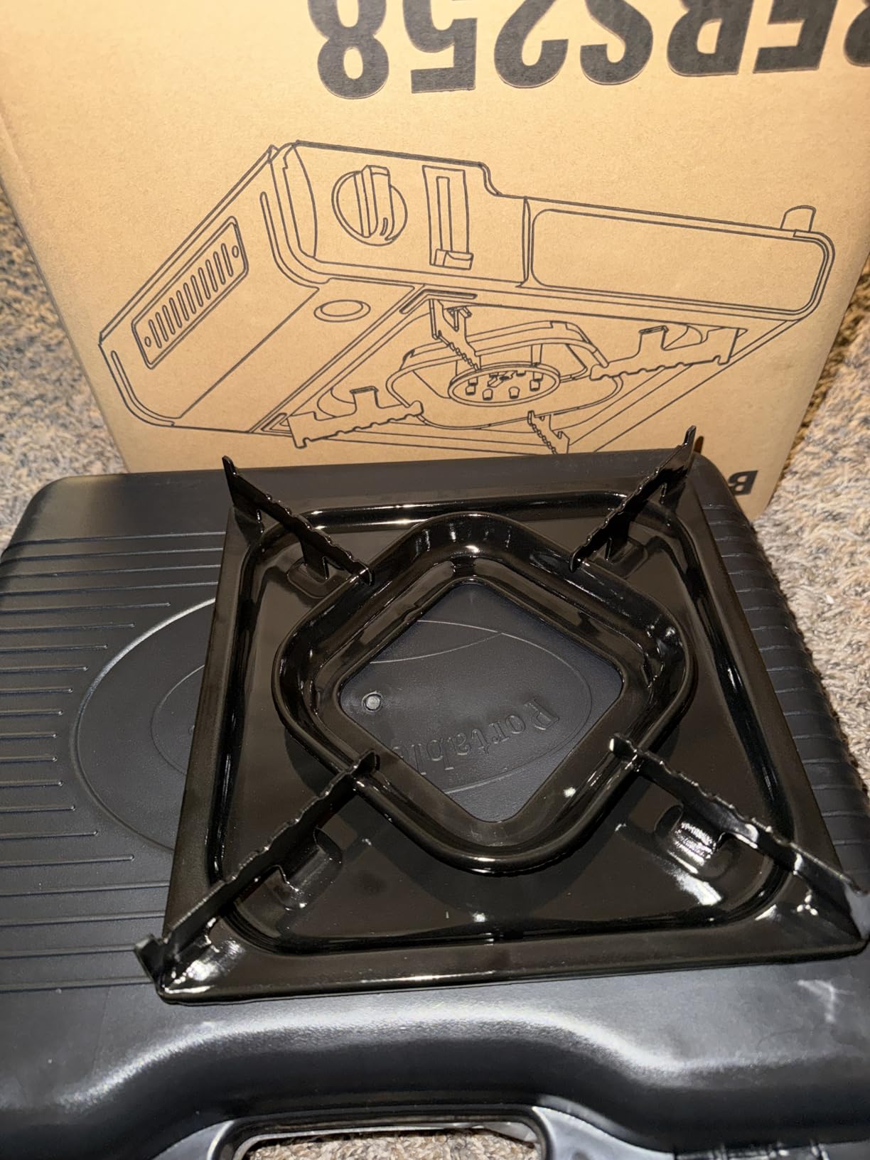 BESTFIRE Portable Dual Fuel Camping Stove - 10,000 BTU Butane and Propane Stove with Adapter & Case - Single Burner Gas Stove for Outdoor Cooking, Tailgating & Emergency customer photo 1