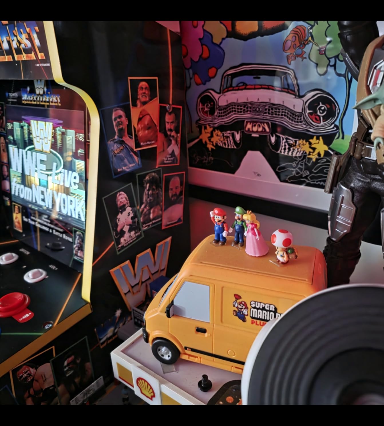 Arcade Classics Pac Man Jr Series Free Standing Machine, 3 Games, 8 inch Liquid Crystal Screen customer photo 1
