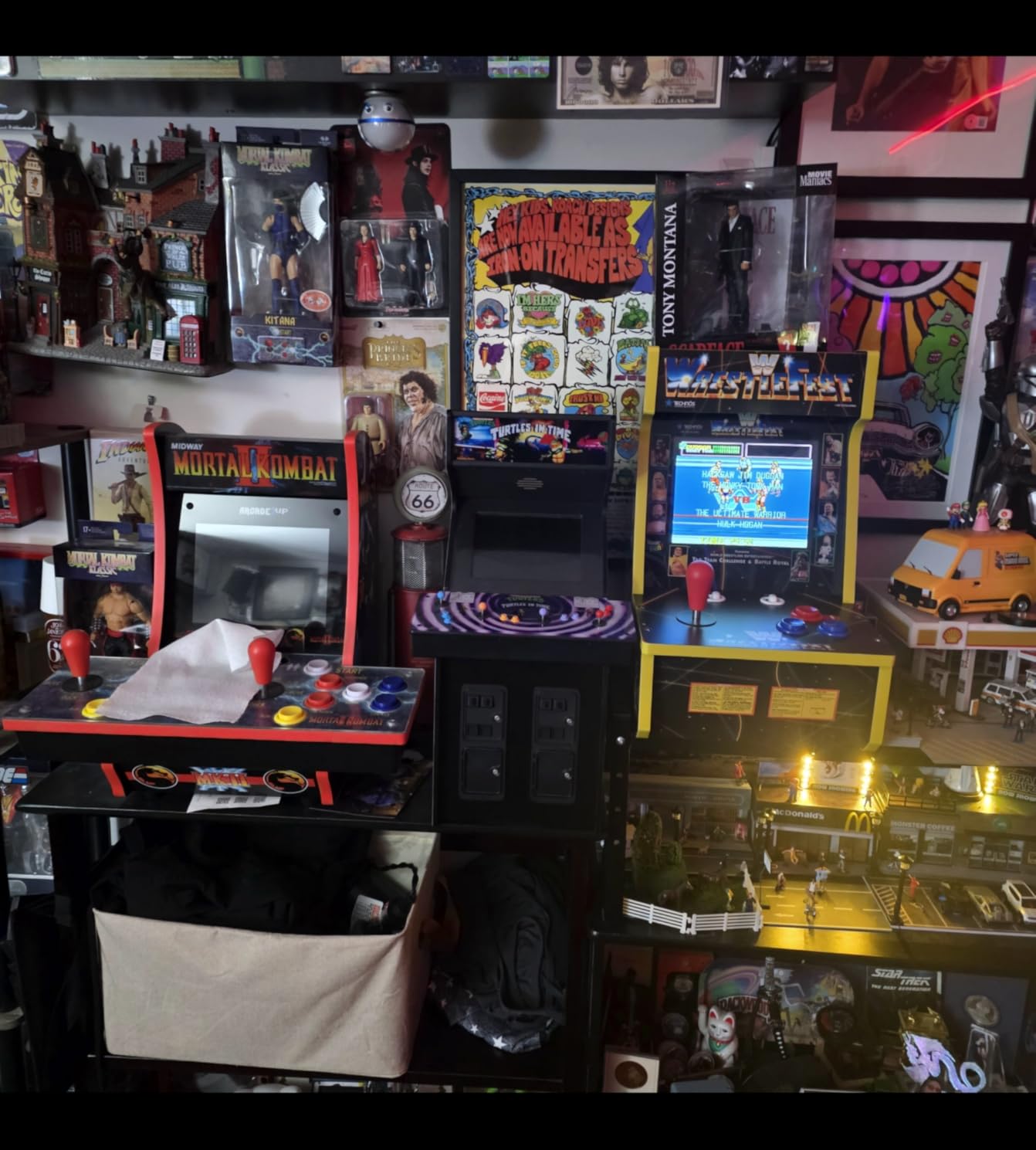 Arcade Classics Pac Man Jr Series Free Standing Machine, 3 Games, 8 inch Liquid Crystal Screen customer photo 2