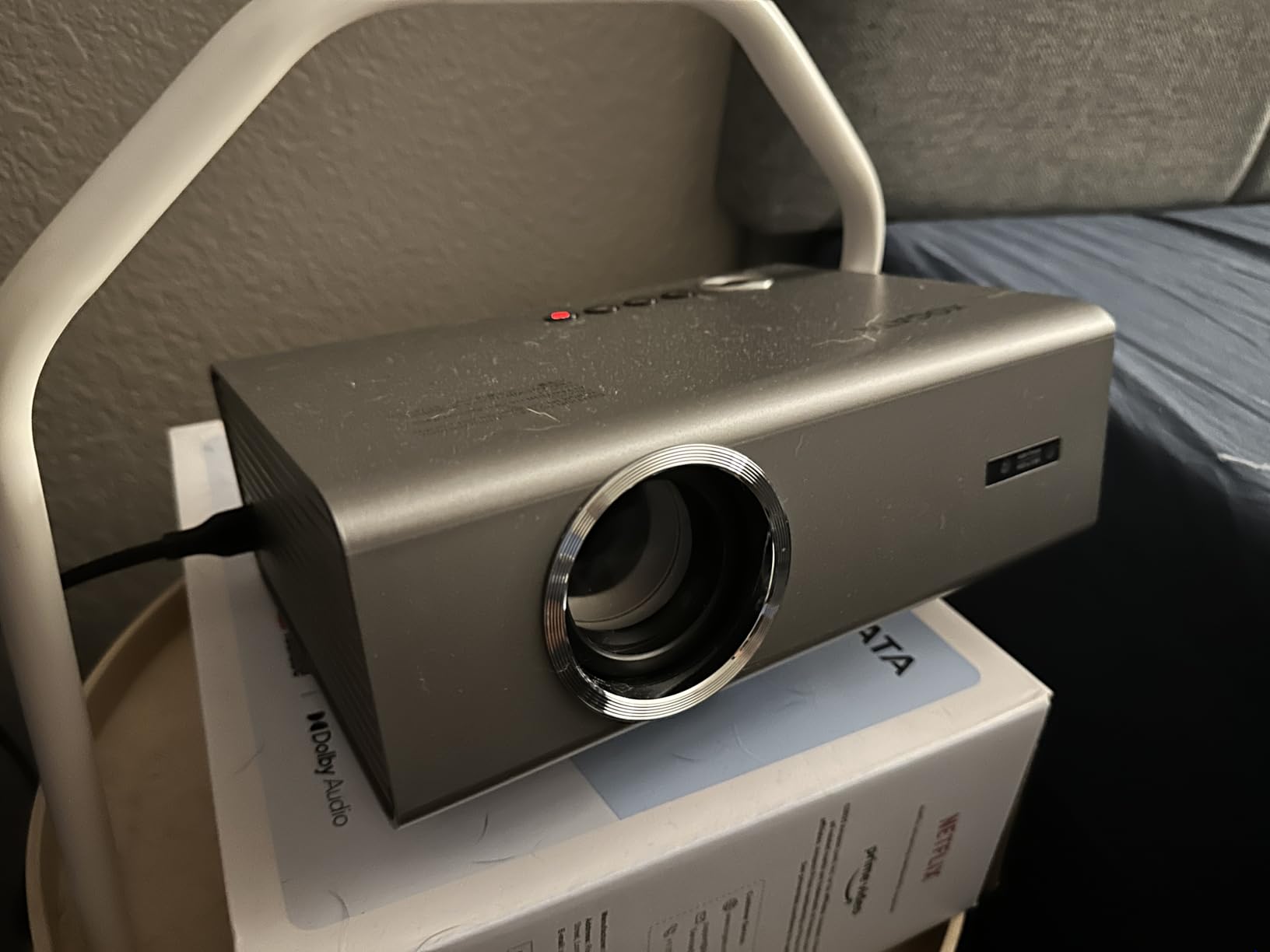 4K Projector with Built-in Apps, 1500ANSI Auto Focus&6D Keystone Dolby Audio Kogata Smart Projector with WiFi 6 Bluetooth Outdoor Movie Proyector for Home Theater HDR10+ UPGRADE customer photo 2