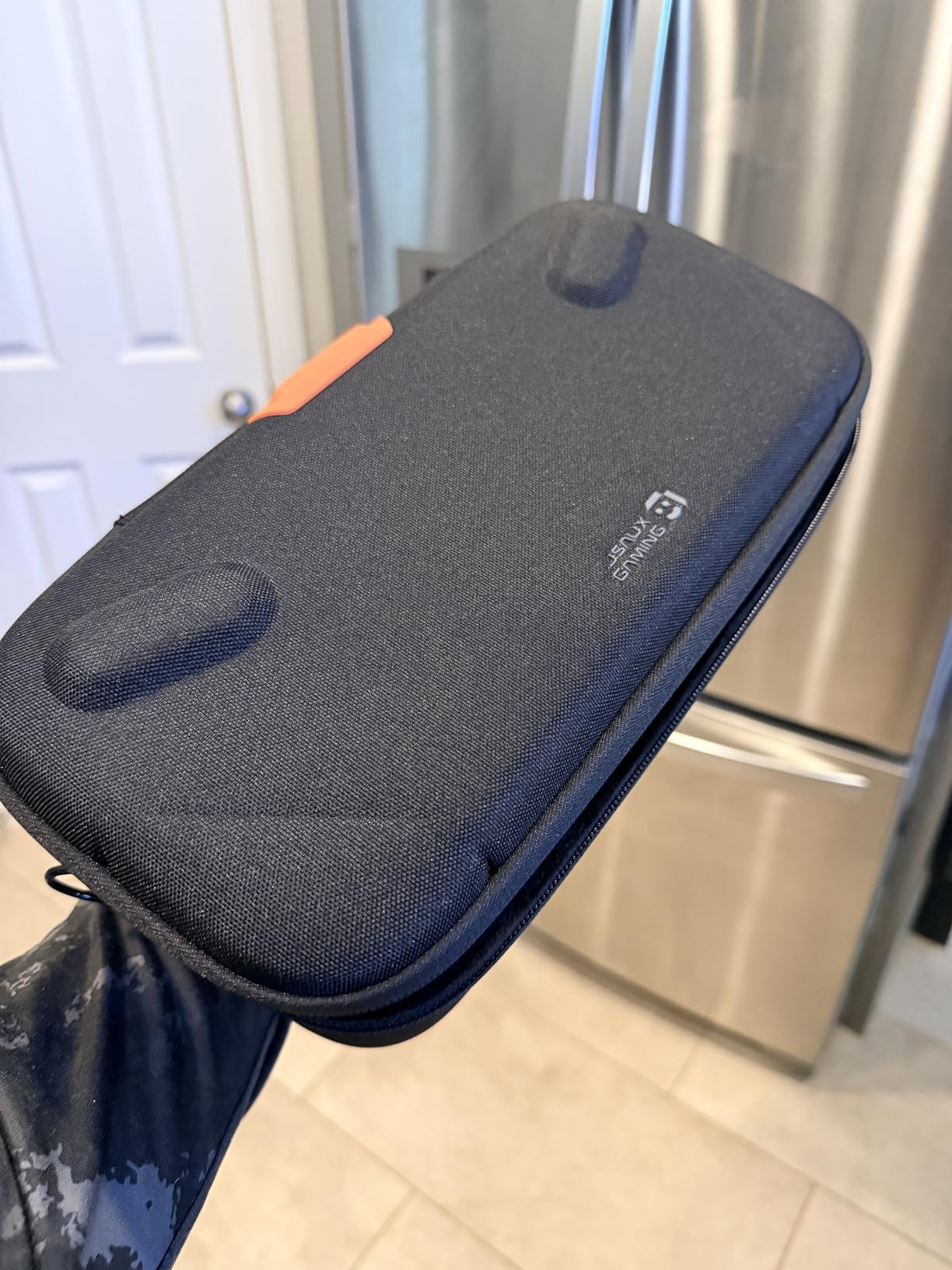 JSAUX Carrying Case for Steam Deck and Steam Deck OLED, Portable Dual Layer Travel Case with Built In Cable Port, USB C Cable Included, Hard Shell Protection, Fits Charger and Accessories customer photo 2