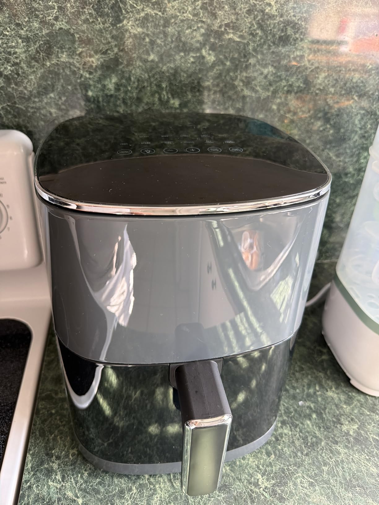 Simple Deluxe 9.5-Qt Dual Basket Air Fryer, 10-in-1 Digital Preset 1700W Airfryer, Sync Cook, Independent Temp Control, Shake Reminder, Nonstick Basket, Black customer photo 1