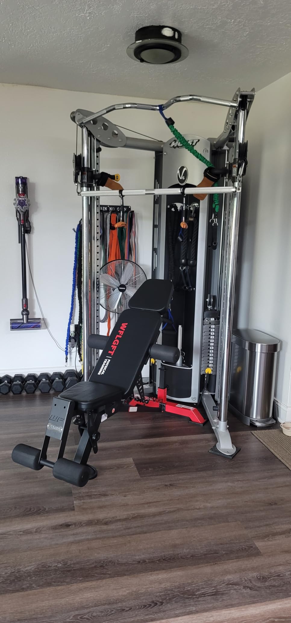 Commercial Adjustable Weight Bench, Heavy Duty 1800LBS Workout Bench for Home Gym, Flat, Decline, Incline Bench Press with Removable Leg and Elbow Support for Full Body Strength Training customer photo 2