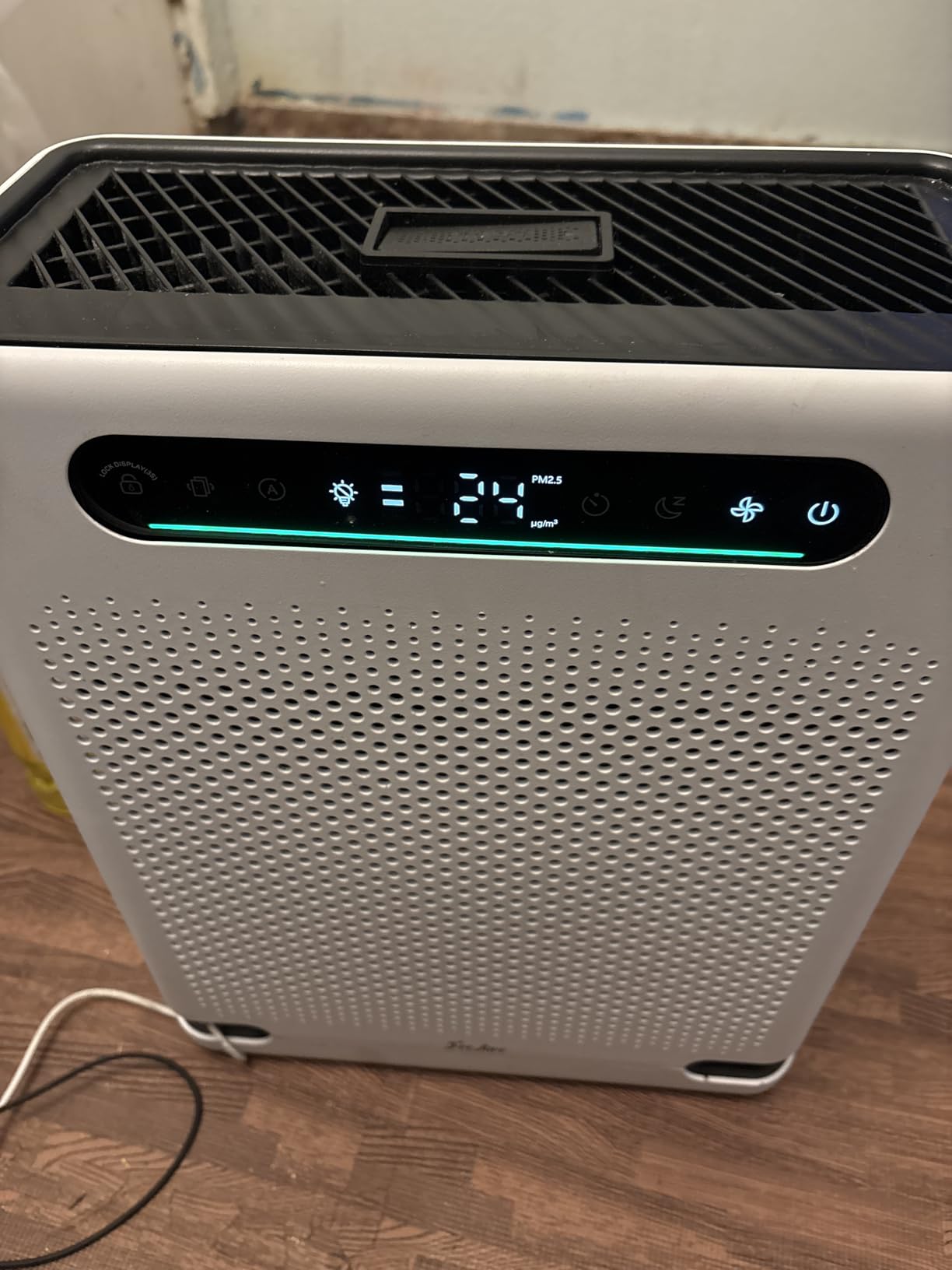 FreAire Air Purifiers for Home Large Room Up to 2600 Ft², HEPA Air Purifier with Washable Filter & Air Quality Display, Powerful Turbo Mode Air Cleaner for Pet Hair Odors Smoke Dust, HAP605 customer photo 1