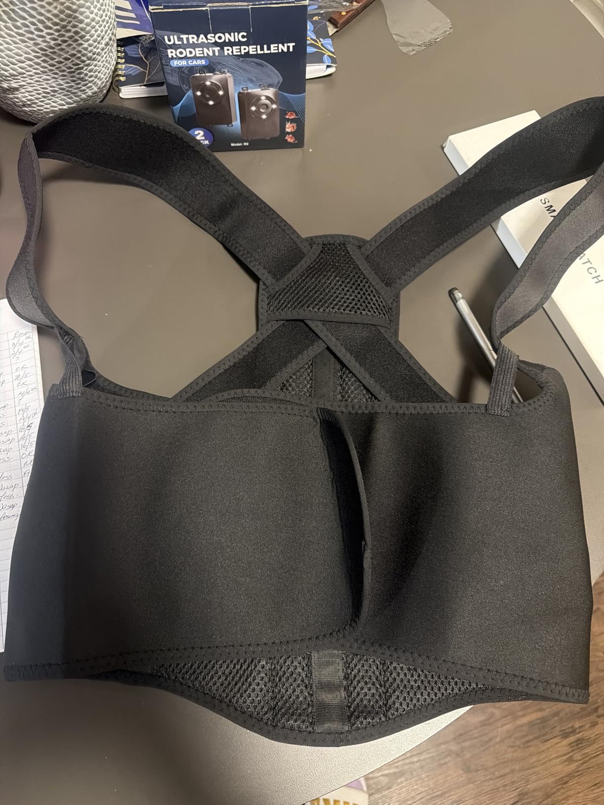 Back Brace Posture Corrector for Men & Women, Upgraded Full Back Support with Adjustable Shoulder Straightener and Waist Support Straps, Breathable Back Brace for Office Work, Long Sitting & Daily Wear customer photo 2
