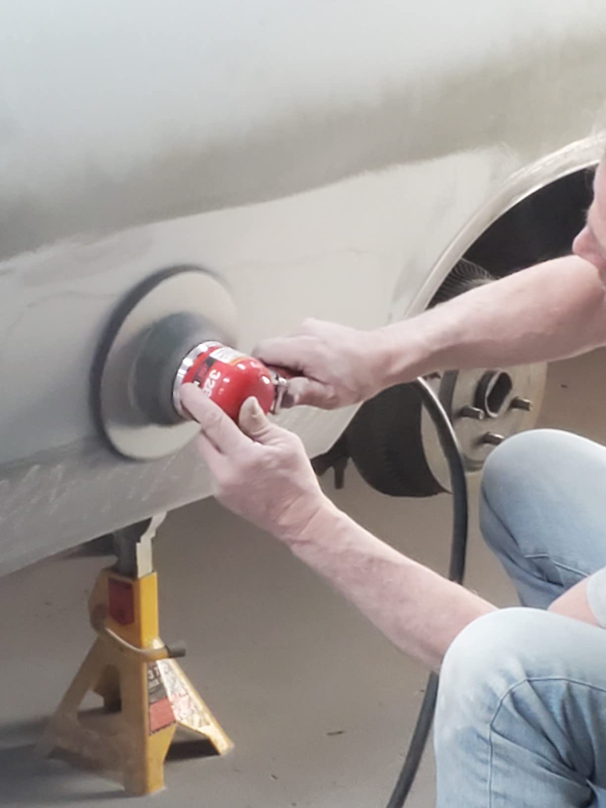 Ingersoll Rand 328B Dual Action Geared Orbital Air Sander, 8