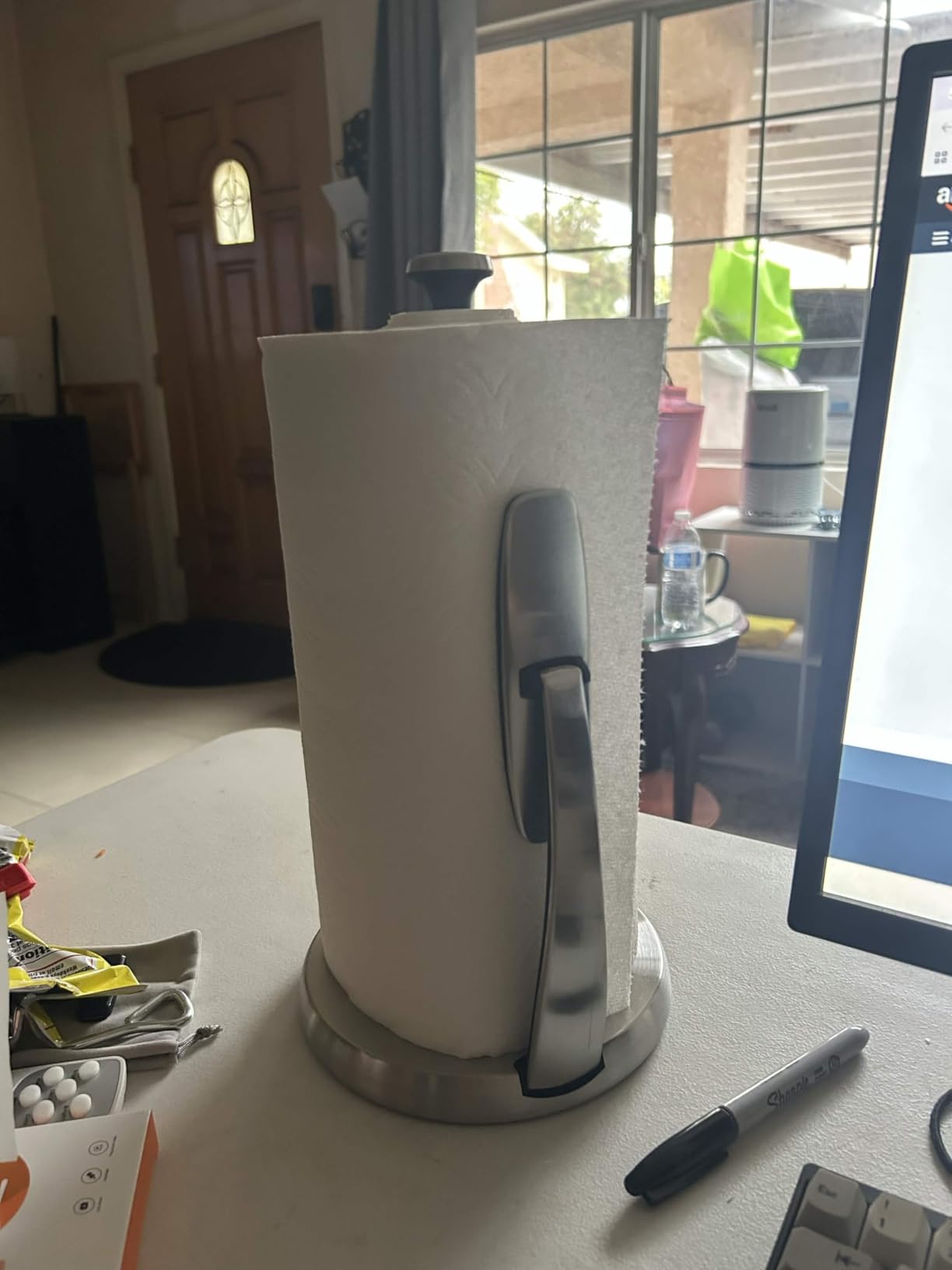 OXO Good Grips SimplyTear Paper Towel Holder Countertop customer photo 2