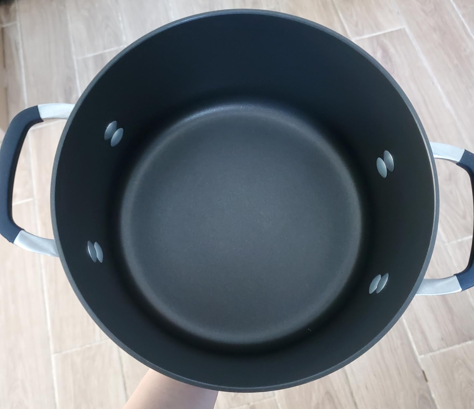 Calphalon 10-Piece Non-Stick Kitchen Cookware Set Black Pots and Pans with Stay-Cool Stainless Steel Handles Hard-Anodized Aluminum for Even Heating customer photo 2