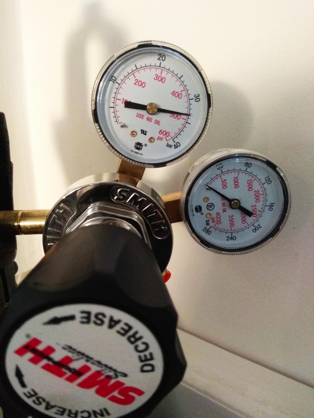 Miller Electric Regulator, Cylinder, Nitrogen, CGA-580 (30-450-580) customer photo 1