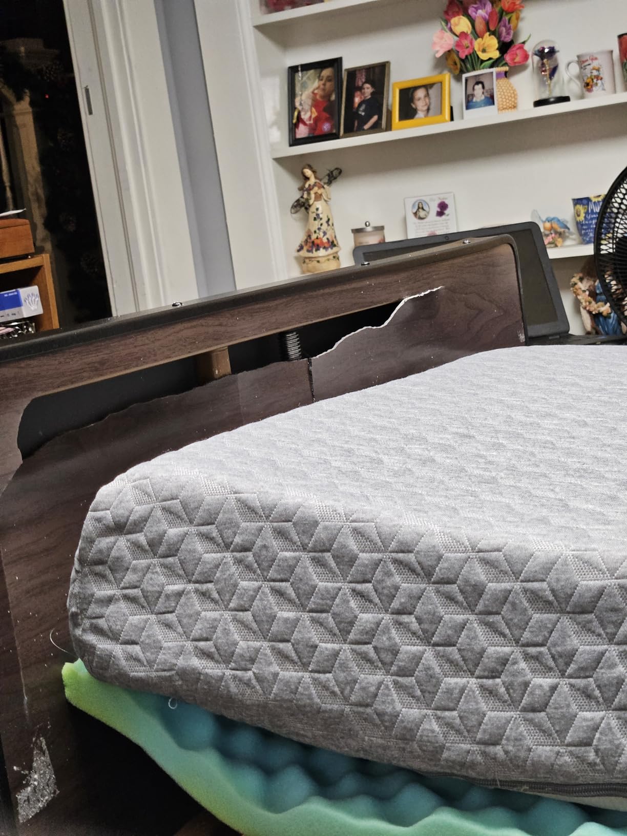 Drive Medical Full Electric Ultra Light Plus Hospital Bed, No Rails and No Mattress, 36 Inch customer photo 2
