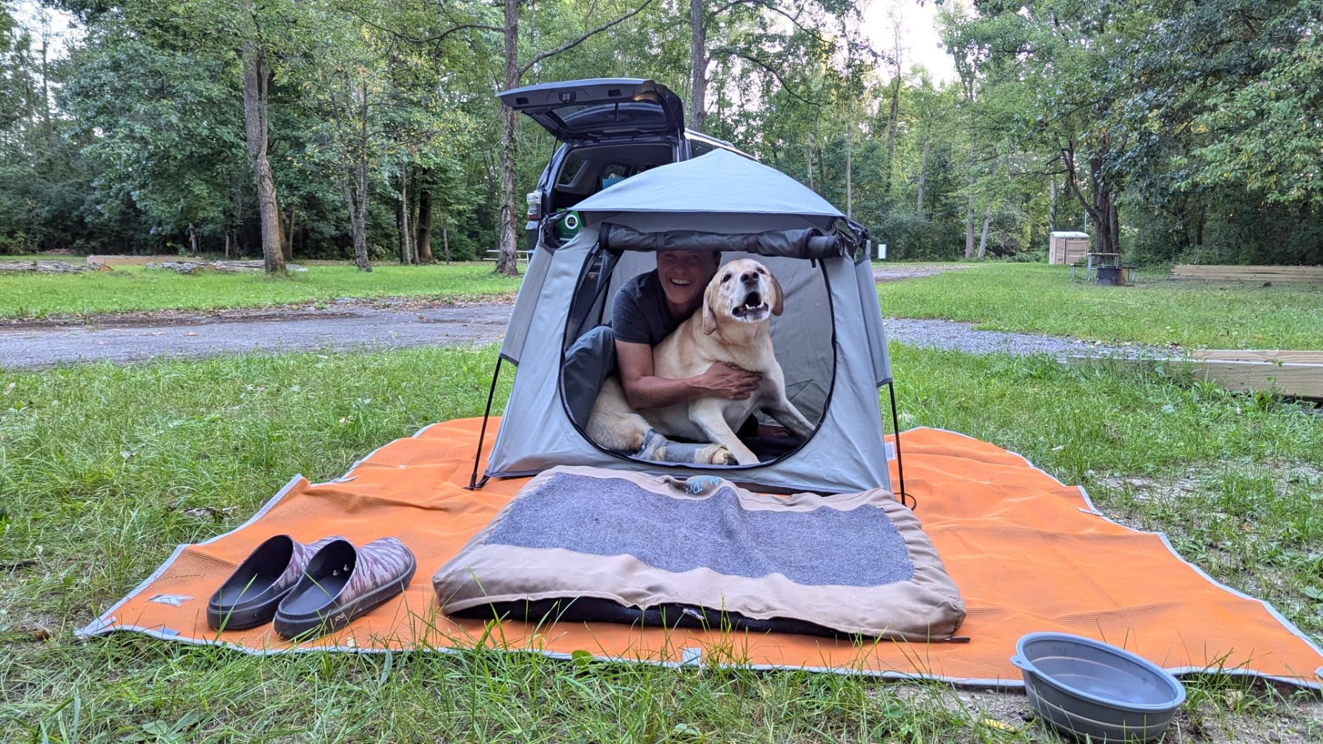 CGEAR Original Sand-Free Outdoor Camping Mat - Beach, Picnic & Camping Ground Mat with Carry Pouch customer photo 2