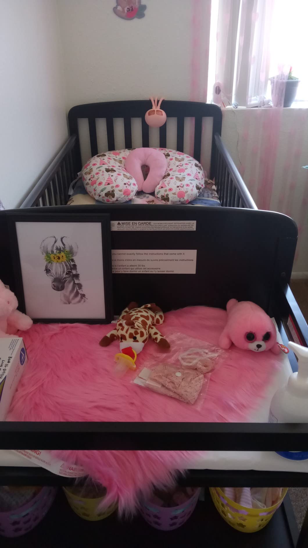Dream On Me Anna 3-in-1 Convertible Full-Size Baby Crib & Changer with Storage in White, GreenGuard Gold & BSA customer photo 2