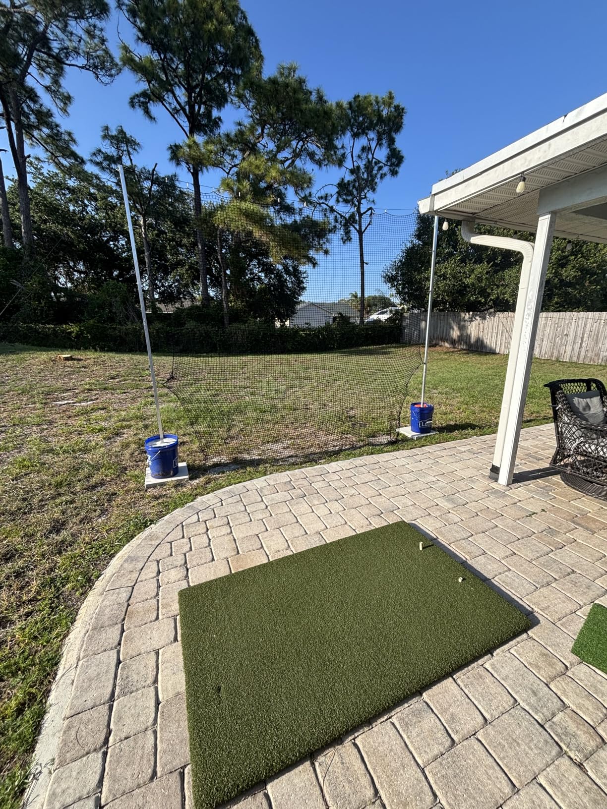 Real Feel Golf Mats The Original Country Club Elite 3'x5' Heavy Duty Commercial Practice Mat. The First Golf Mat That Takes A Real Tee and Lets You Swing Down Through,Simulator,Indoor/Outdoor customer photo 2