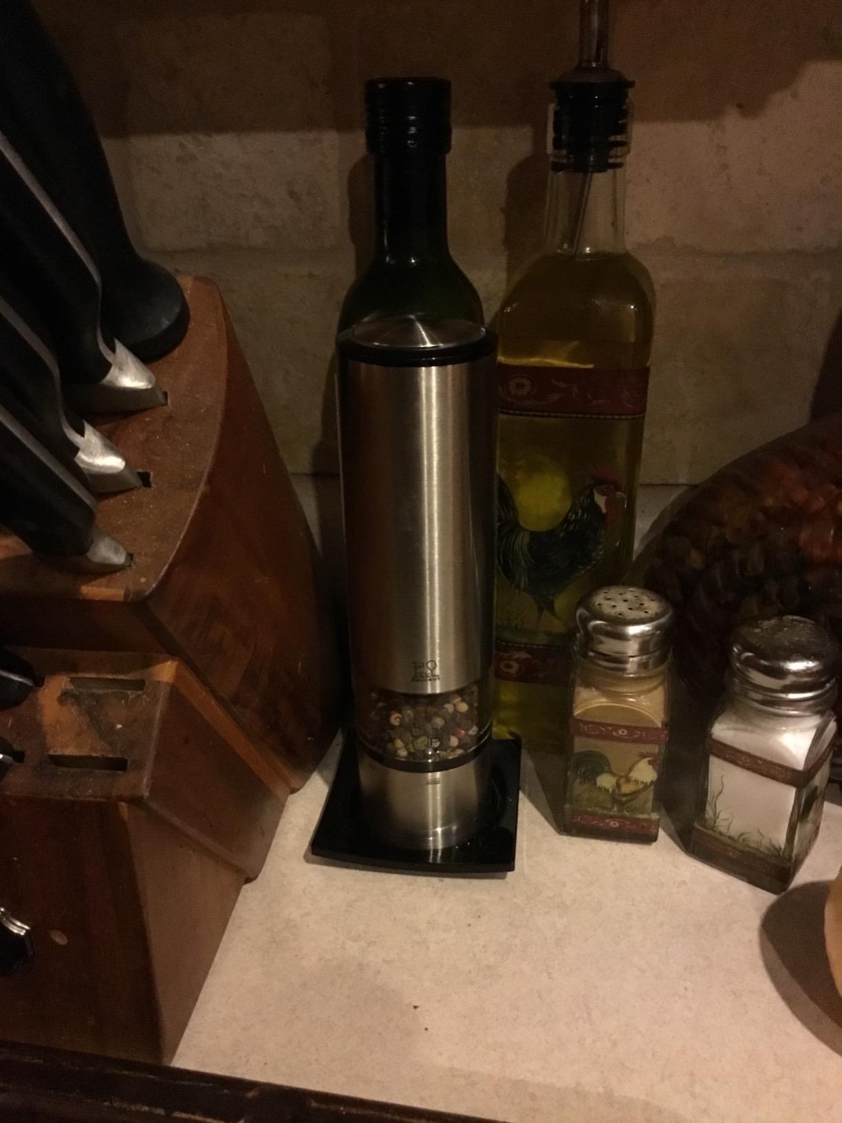 Peugeot Electric Pepper Mill in Stainless Steel u'Select 20 cm - 8in customer photo 1