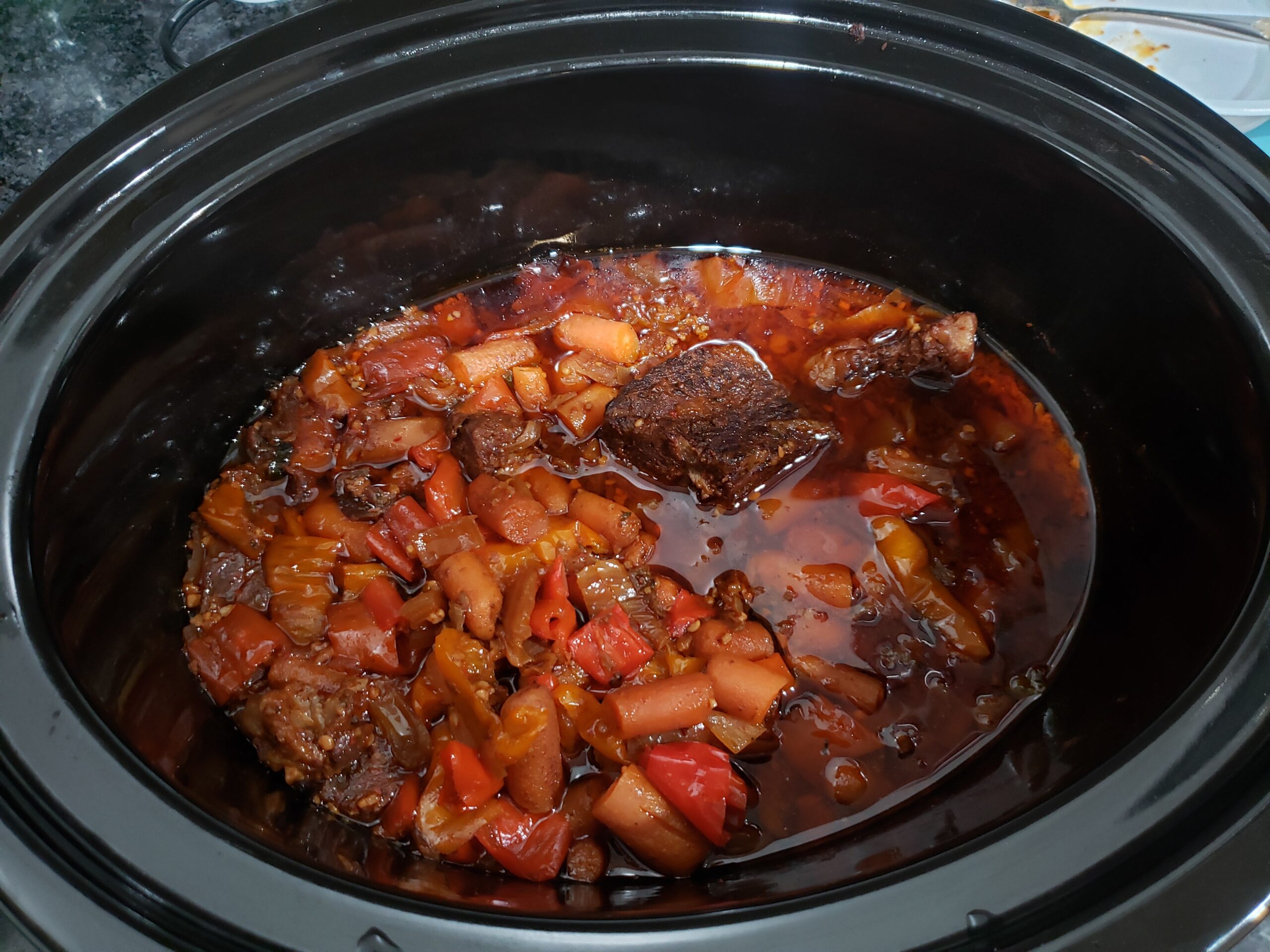 Crock-Pot 6 Quart Cook & Carry Programmable Slow Cooker with Digital Timer Stainless Steel customer photo 2