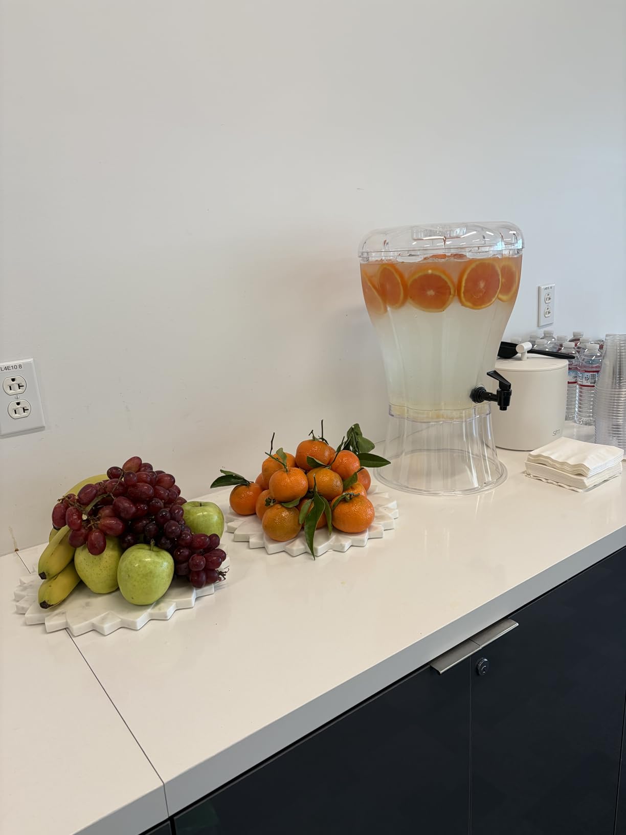 Buddeez 3.5 Gallon Beverage Dispenser with Stand - BPA-Free Tritan Drink Dispenser with Spigot, Ice Cone & Chalkboard Label for Parties, Weddings and Events customer photo 1