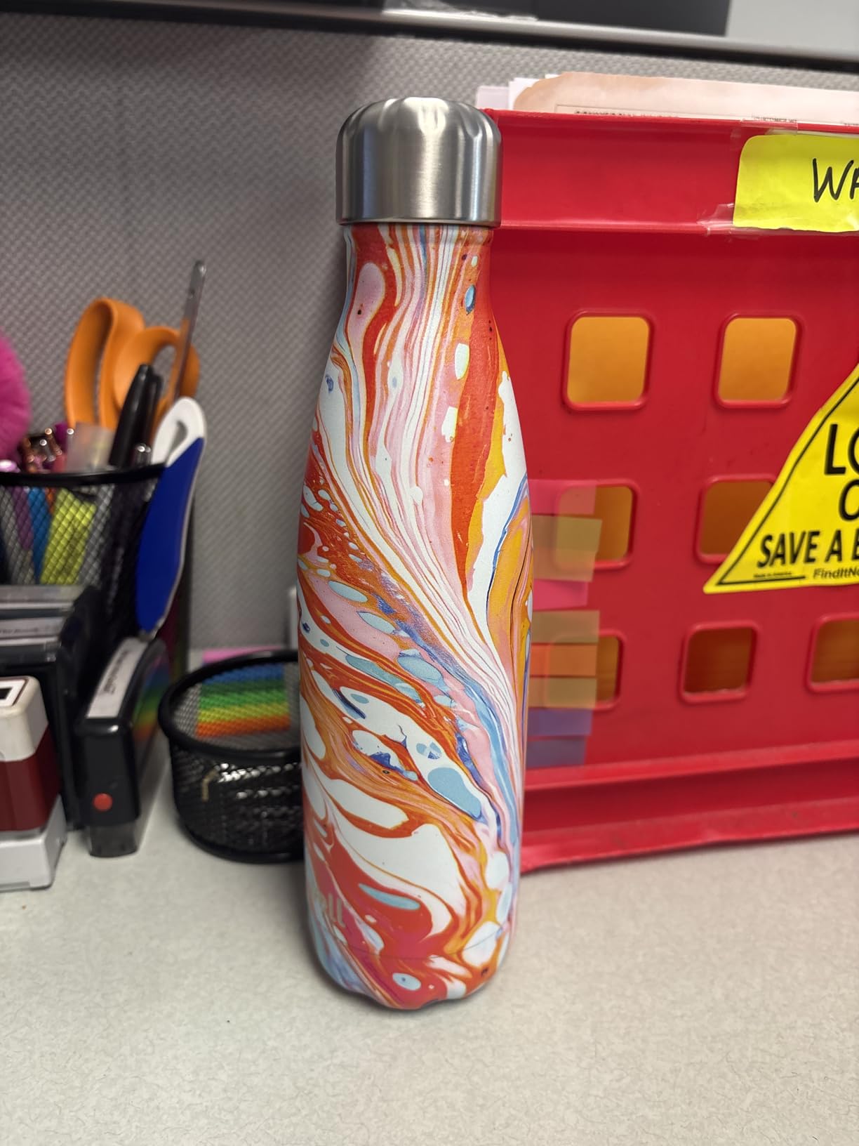 S'well Stainless Steel Water Bottle, 17oz, Ocean Blue, Triple Layered Vacuum Insulated Keeps Drinks Cold for 36 Hours and Hot for 18, BPA Free customer photo 1