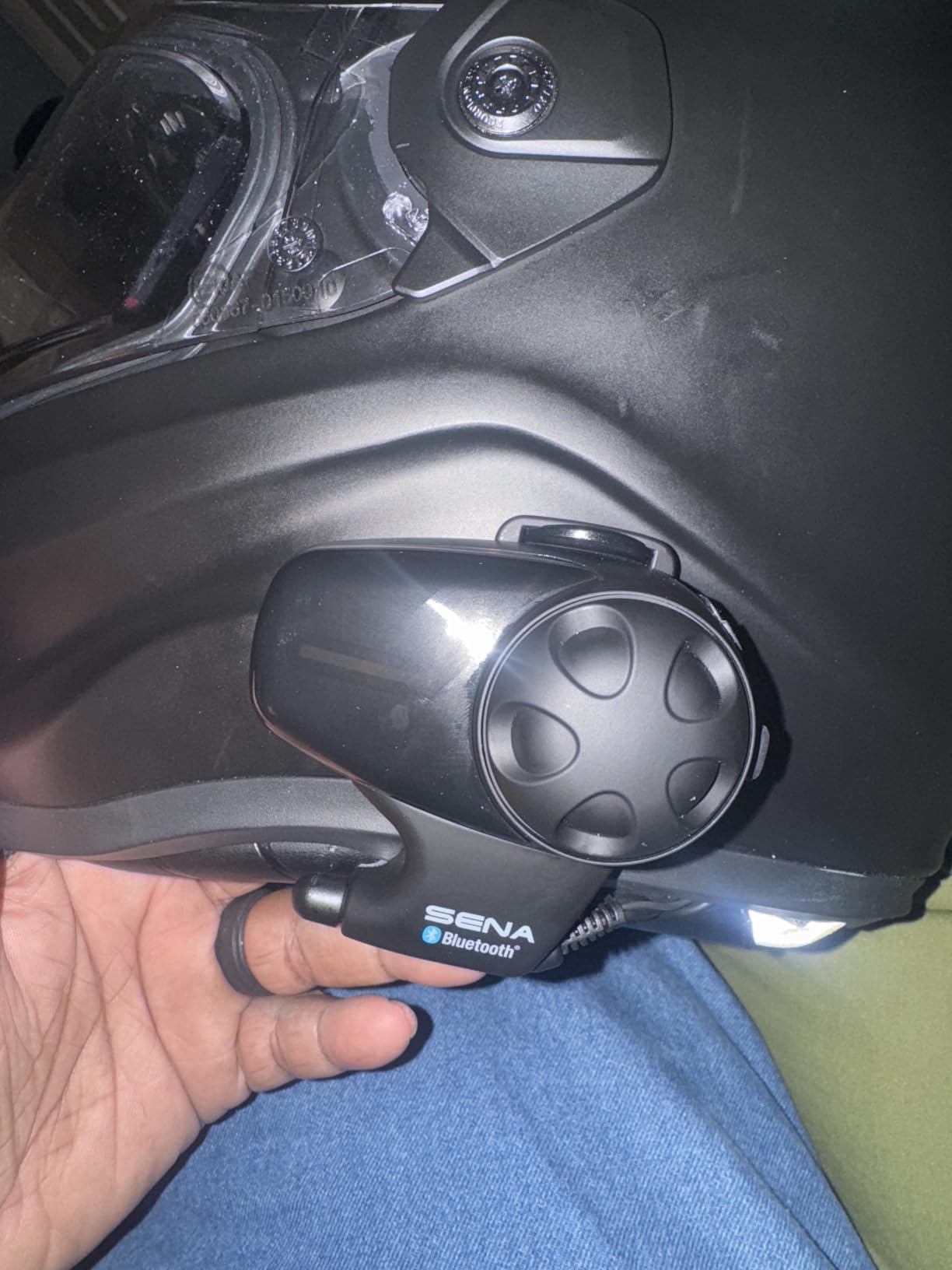 Sena SMH10-10 Motorcycle Bluetooth Headset/Intercom Communication System (Single) customer photo 2