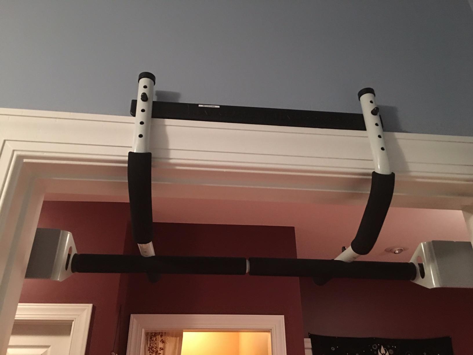 Perfect Fitness Multi-Gym Doorway Pull Up Bar and Portable Gym System customer photo 2