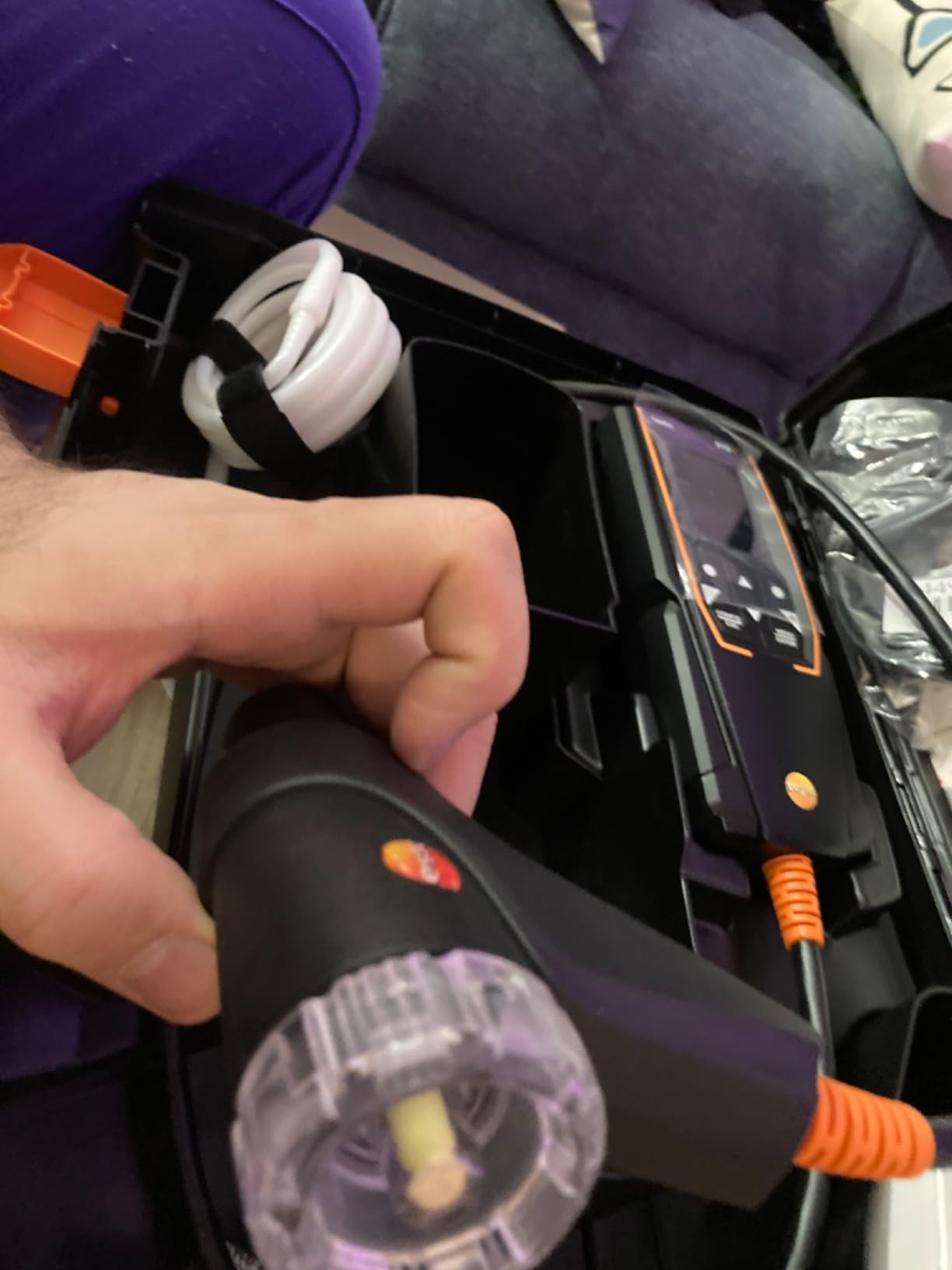 testo 310 I Residential Combustion Analyzer Kit | Flue Gas Detector Set for Heating Systems customer photo 1