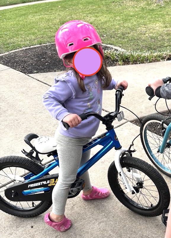 RoyalBaby Freestyle Kids Bike 12 14 16 Inch with Training Wheels, Bicycle for Ages 3-10 Years Boys Girls customer photo 1