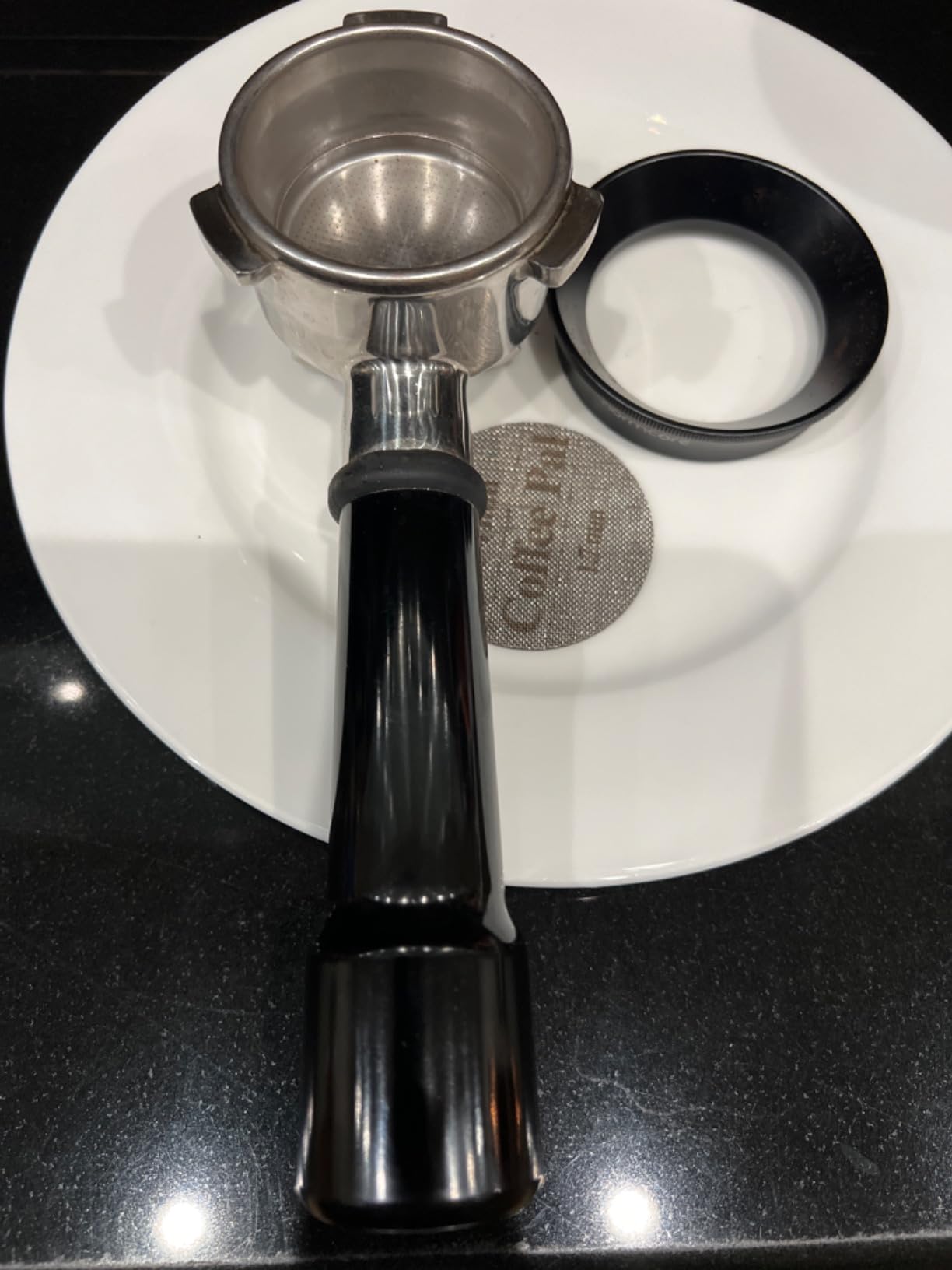 Breville Infuser Espresso Machine BES840XL, Black Sesame customer photo 2