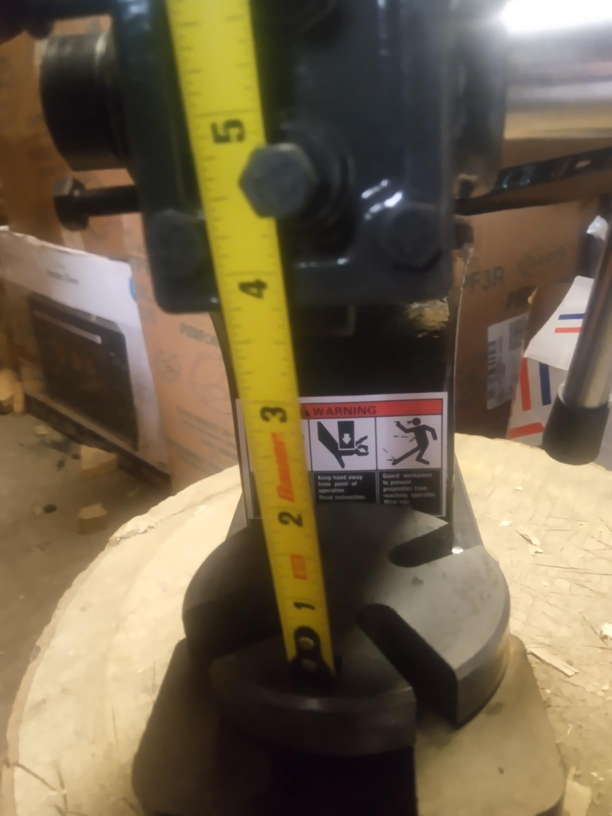 HHIP 8600-0031 Heavy Duty Arbor Press, .5 Ton Capacity, 4.33