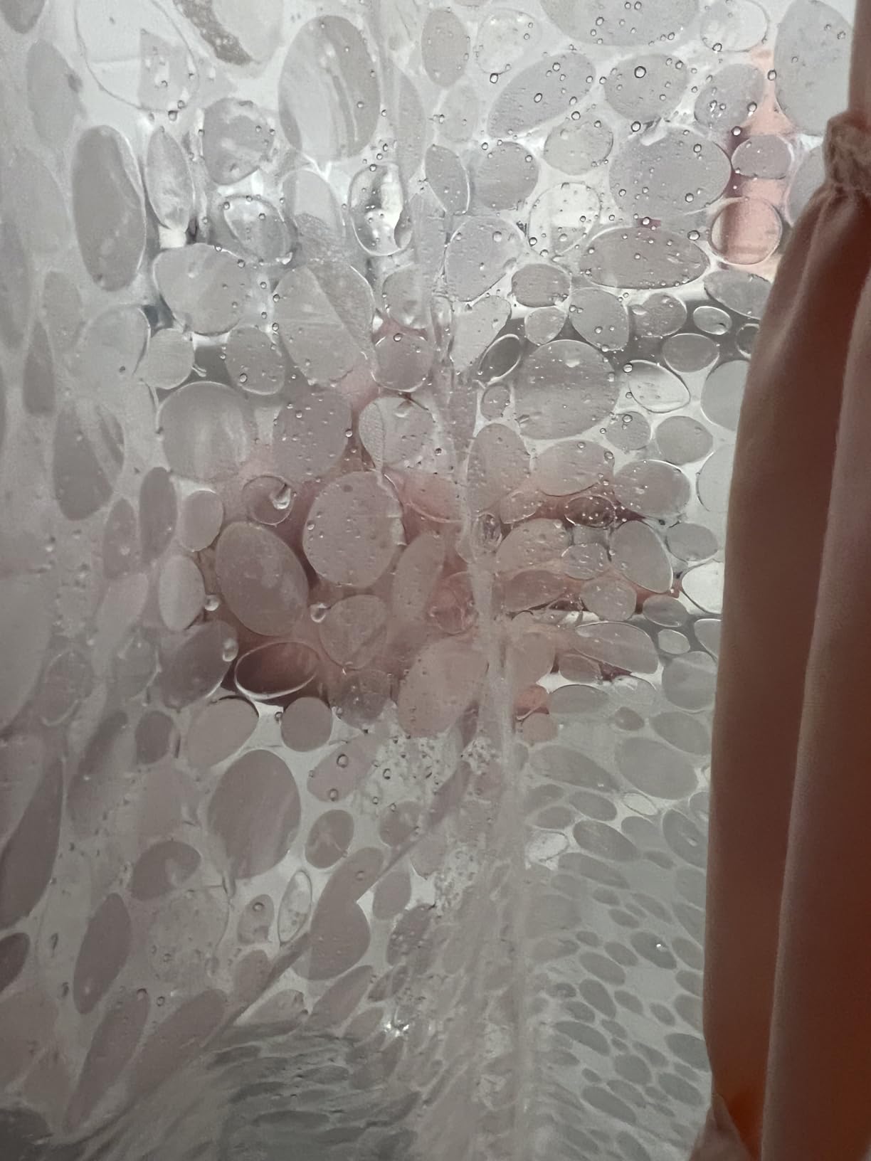 LiBa Bathroom Shower Curtain Waterproof Plastic Shower Curtain Premium PEVA Non-Toxic with Rust Proof Grommets Clear 8G Bathroom Accessories 72x72 customer photo 1