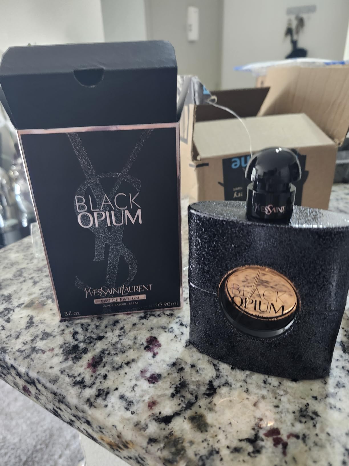 YSL Black Opium Eau De Parfum Spray for Women, 1.6 Ounce customer photo 1
